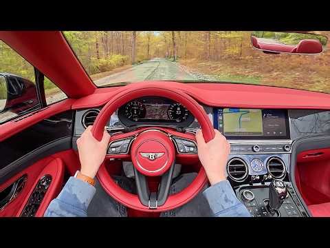 2027 Bentley Continental GTC S - POV Test Drive (Binaural Audio)