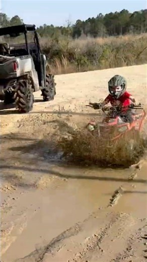 Exploring Dirt Road on ATVs! #atv #offroad #mud #explore #exploring #fourwheeler #atvadventure