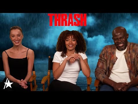 How Phoebe Dynevor & 'Thrash' Co-Stars Would Take On REAL SHARK