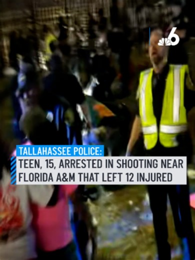 A 15-year-old boy accused of a shooting near Florida A&M University’s Bragg Memorial Stadium over the weekend that injured 12 people, including minors, was arrested on Sunday, police said. According to Tallahassee Police, the shooting happened on Saturday near Perry and Manatee streets, which left 12 people injured. Police said that there was a physical altercation that happened before shots were fired, and detectives believe that the incident started from a dispute between people who knew each 