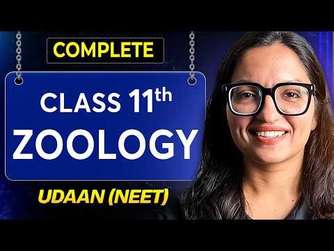 Complete Class 11th Zoology Oneshot for NEET | Udaan 2026 | Ritu Ma'am