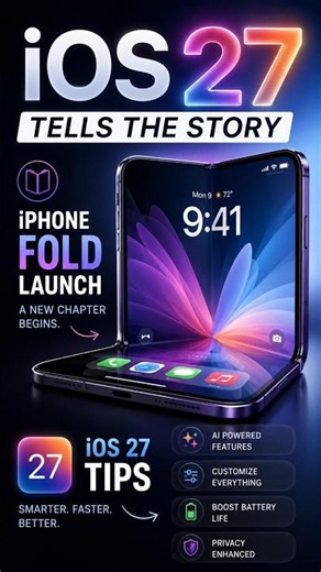 iOS 27 Just Confirmed the iPhone Fold? 😱 Hidden Clues Inside!