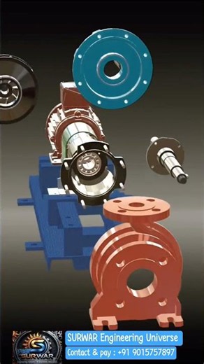 How Engineers Build Machines! 🤯 | 3D CAD Exploded View#Engineering#MechanicalEngineering#CAD#shorts