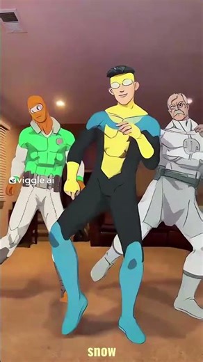 Invincible AI Dancing trend PART 1🔥