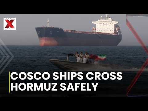Strait Of Hormuz: COSCO vessels navigate Hormuz amid geopolitical uncertainty| NewsX World
