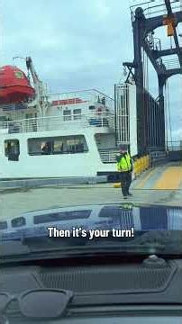 How Cars Get Loaded on the Alaska Ferry from Homer to Kodiak!