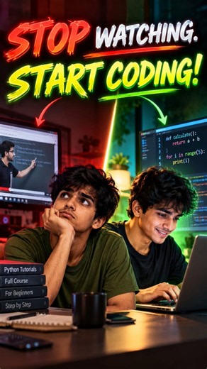 Why You Understand Python But Can't Write Code! 🤔 #shorts #telugu #python #coding #btechstudents #ai