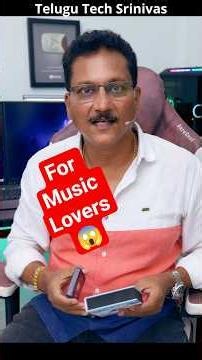 Music Lovers kosam Special Unboxing #telugu #gadgets #ytshorts