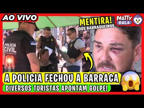 🚨AGR3SSÃO NA PRAIA: POLICIA FECHA A BARRACA DE PORTO DE GALINHAS E DESCOBREM GOLPE NOS TURISTAS !