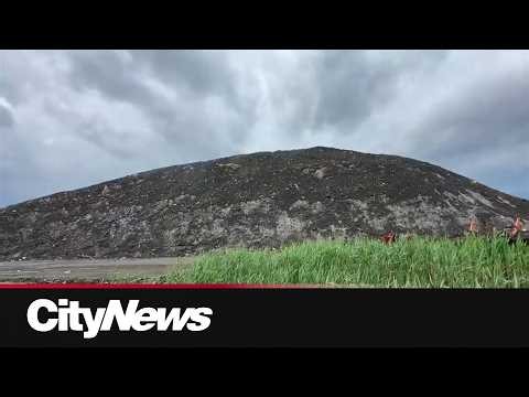 Large snow piles remain in Ontario cities