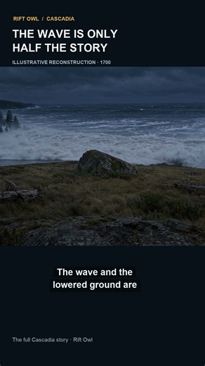 Cascadia: The Wave Left. The Land Stayed Lower.