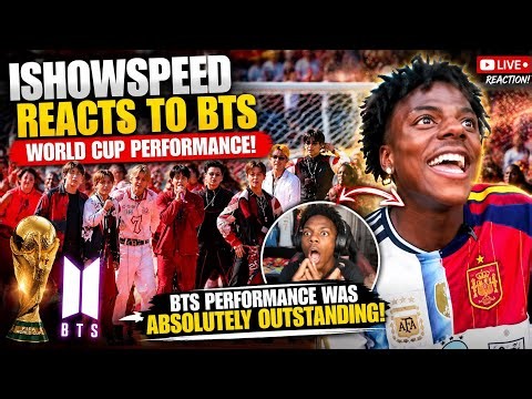 IShowSpeed Lost His Mind Watching BTS LIVE 🔴 At the FIFA World Cup 2026 😱