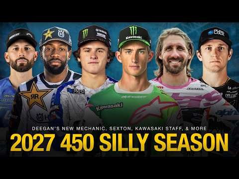 Deegan's new mechanic, Kawasaki staff changes, Ducati's situation & more | 2027 450 Silly Season