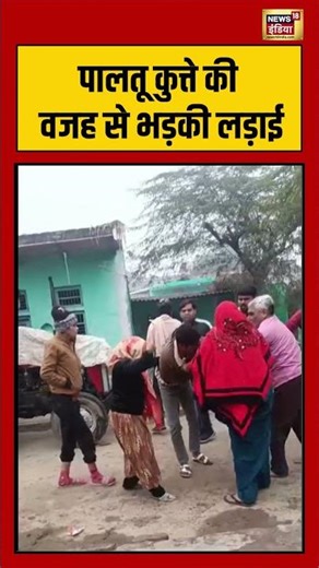 पालतू कुत्ते की वजह से भड़की लड़ाई #agra #uttarpradesh #viralnews #shorts