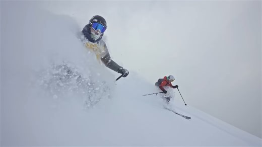 A skier triggered one weak layer - then the whole mountain broke loose