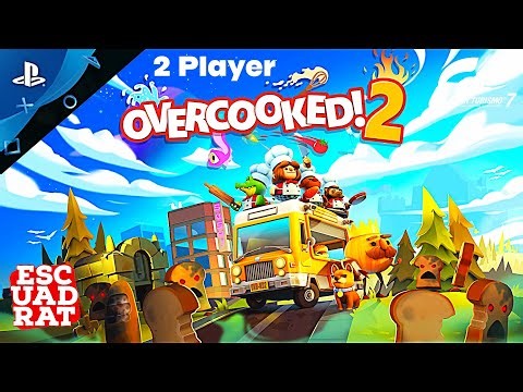 2 Player PS4 Overcooked 2 Multiplayer PlayStation 4 Co-op