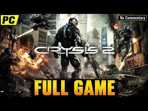 Crysis 2 Remastered Full Game Walkthrough Gameplay PC | 1440P 60FPS Ultra Graphics No Commentary