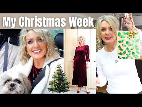 My Christmas Week Vlog | Wrap With Me, Festive Looks & Christmas Day
