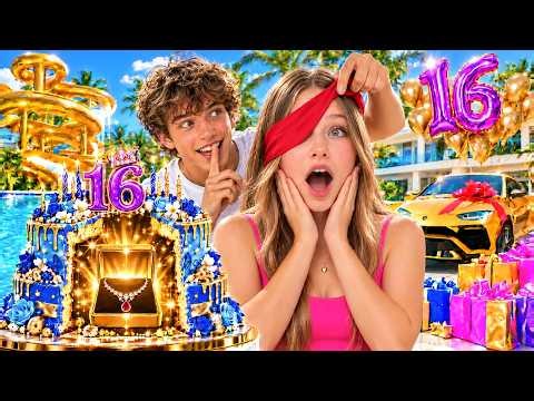 My Daughter's HUGE 16th BIRTHDAY SURPRISE (LEFT HER SPEECHLESS!) | Jordan Matter & Salish