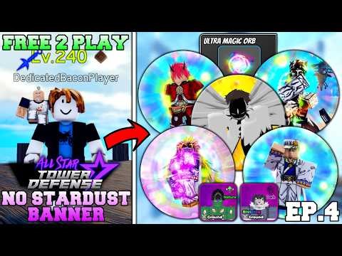 Classic Noob To Pro No STARDUST Banner Episode 4 (Got 7-Star Aizen) in All Star Tower Defense Roblox