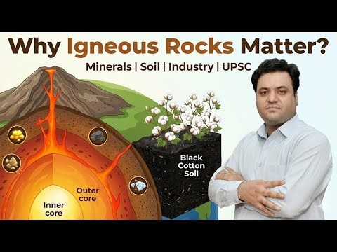 Economic Significance of Igneous Rocks | Geography for UPSC | Minerals, Soil & Industrial Uses