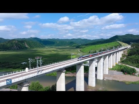 How China tests the world's fastest bullet train | CR450