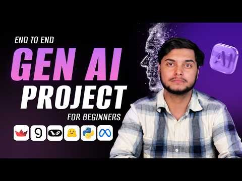 Complete Generative AI Project Tutorial for Beginners (Easy) | Build your own ChatGPT | Intellipaat