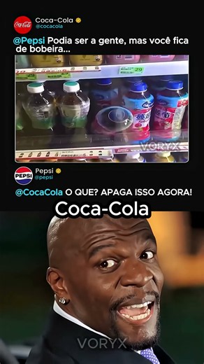 A Coca pegou PESADO com a Pepsi! 🤣🤣