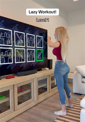 Doing this lazy workout is great form of exercise, especially when you don’t have time to go to the gym! Try implementing this routine into your daily life!💪 #fyp #lazyworkout #exercise #fitness #gym