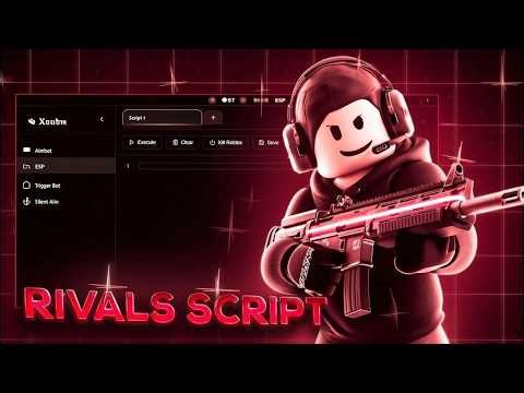 RIVALS SCRIPT - NO KEY | GUI RIVALS HACK | (AIMBOT, RAGEBOT, SKINCHANGER) & MORE *OP SCRIPT*