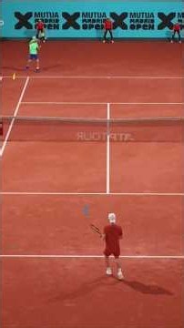 Alejandro Davidovich Fokina vs Holger Rune ATP Madrid Open #aointernationaltennis #tennis #tenis
