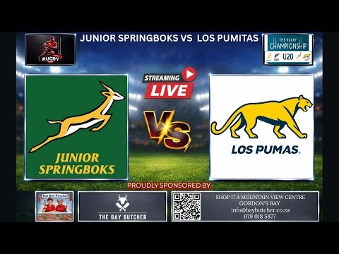 Junior Springboks vs Junior Pumas 2026 Live Commentary In Afrikaans