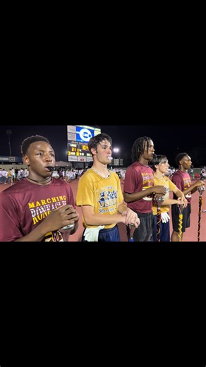 Covington High School Marching Lions band POV video