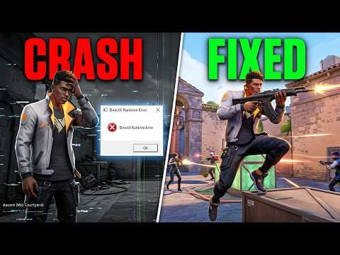 How to Fix Valorant DirectX Runtime Error & Game Not Launching ✅