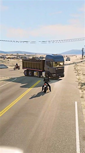 Realistic Highway Car Crashes #193