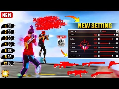 Free Fire Max Headshot Setting After Update 2026⚡Best Sensitivity Settings ⚙️| Sensitivity Setting