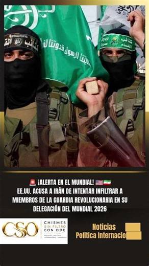 🚨USA ACUSA A IRÁN DE INTENTAR INFILTRAR A MIEMBROS DE LA GUARDIA REVOLUCIONARIA EN SU DELEGACIÓN !