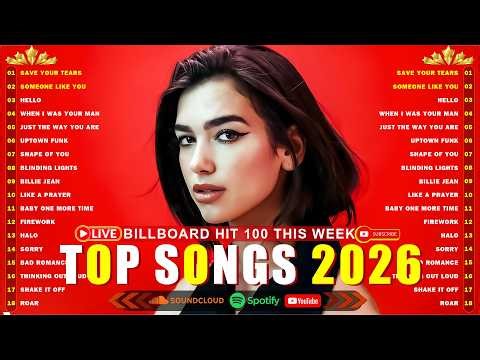 Rihanna, Bruno Mars, The Weeknd, Ed Sheeran, Adele, Dua Lipa, Maroon 5 🍁 Billboard Top 50 This Week