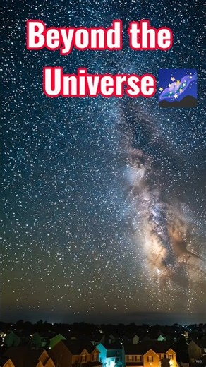 Beyond the Universe: How Big Is Space Really? 🌌 #space #universe