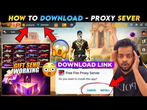How To Download Proxy Server In Free Fire 💯😱🔥 | Free Fire Proxy Server | Proxy Server Free Fire