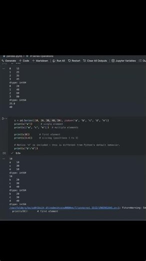 Pandas Series Explained | Python Basics
