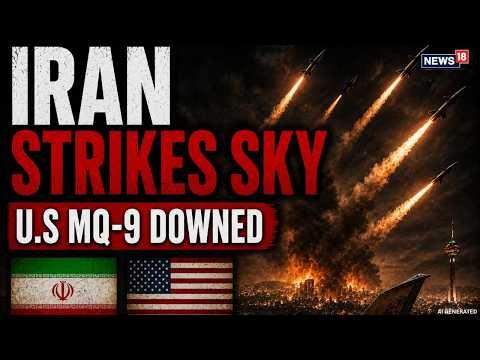 LIVE BREAKING: Iran claims It Downed US MQ-9 Reaper Near Strait Of Hormuz | Nuclear War Soon? N18G