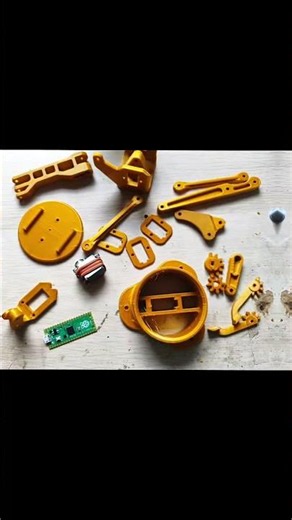 building a robot arm to control with #raspberrypi Pico #robotics tutorials