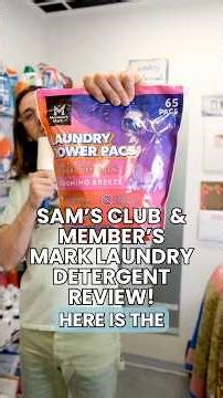 Member’s Mark & Sam’s Club Laundry Detergent Review #SamsClub #MembersMarkReview