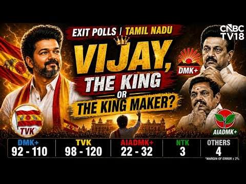 Is Vijay The X-Factor In Tamil Nadu? | Tamil Nadu Exit Poll Math Explained | TVK Vs DMK Vs AIADMK