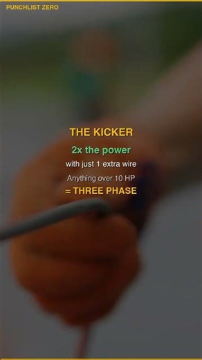 Single Phase vs Three Phase — Know the Difference #shorts