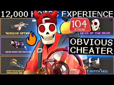 12000+ Hour Pyro Farms the Entire Lobby🔸TF2 Gameplay