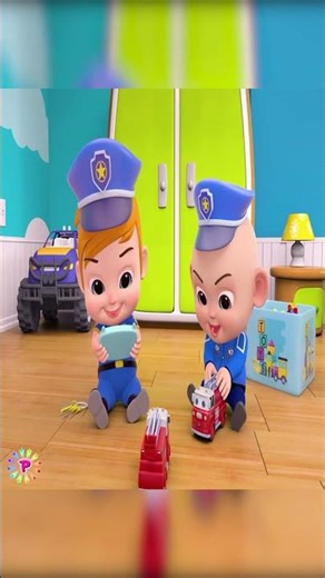 Bebé Oficial de Policía - Canciones Infantiles - Canciones Para Bebés #shorts