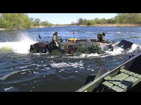 PzPiBtl 803- TPz Fuchs und M-Boot auf der Havel