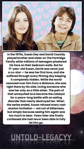 Susan Dey Loved David Cassidy in Secret and Paid a Price Nobody Knew About 💔